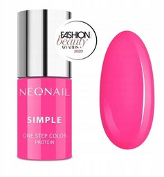 NeoNail Simple 3w1, lakier hybrydowy, Flowered, 7.2ml