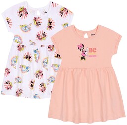 2x Letnia, niemowlęca sukienka Myszka Mickey i Przyjaciele,
