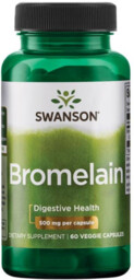 Swanson Bromelina - maksymalna moc 60kaps