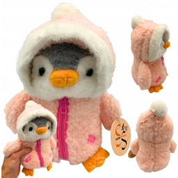 Pluszak Świąteczny Pingwin Pingwinek Maskotka Zimowa Pluszowa Zabawka