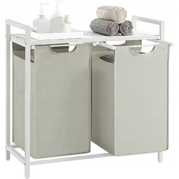 Edinos Biała Szafka Z 2 Koszami Na Pranie