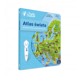 Czytaj z Albikiem, Atlas świata, interaktywna mówiąca książka