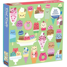 Dessert Cats 500pc Puzzles: 500 Piece Puzzle
