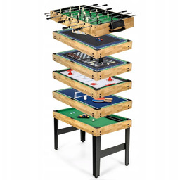 Stół do piłkarzyków do gier 10 w 1