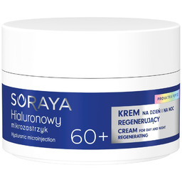 Soraya Hialuronowy Mikrozastrzyk Pro Matrix, krem regenerujący 60+,