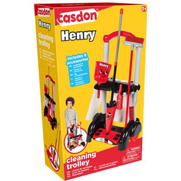 CASDON Zabawka wózek do sprzątania Henry 630