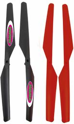 Jamara 38587 4-częściowy zestaw łopatek wirnika do Quadrocopter,