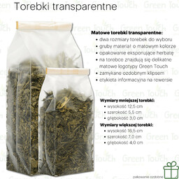 Japan Sencha Miyazaki (Pakowanie ozdobne, Torebka transparentna 100