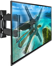 Ścienny uchwyt przegubowy, na telewizor 32" - 55"