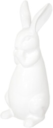 Figurka wielkanocna ceramiczna zajączek 29x11x11,5 100212