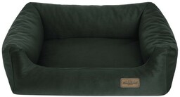 RECOBED Kanapa Welur Plus zielony M 80x65cm