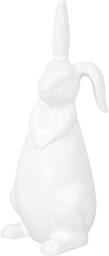 Figurka wielkanocna ceramiczna zajączek 39x14,5x13,5 100213