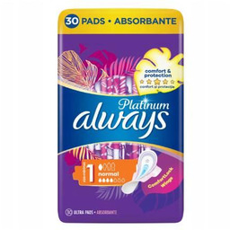ALWAYS Platinum Normal Podpaski, 30szt.