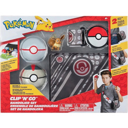 Pokemony Pas + 2 Pokeballe + Torba Eevee