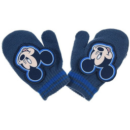 Granatowe rękawiczki niemowlęce Myszka Mickey Disney Baby rozmiar
