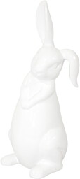 Figurka wielkanocna ceramiczna zajączek 30x11x12 100215