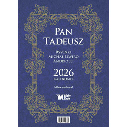 Biały Kruk, Kalendarz 2026 Ścienny Pan Tadeusz