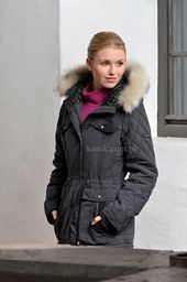 Pikeur Kurtka typu parka AIKA damska - anthracite