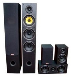 TAGA HARMONY Zestaw kolumn TAV-506 Czarny
