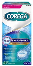 COREGA Bio Formula Tabletki do codziennego czyszczenia protez