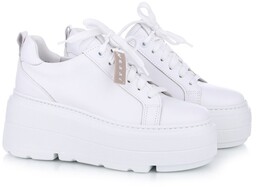 Sneakersy damskie Nessi 24577 biały 12 39