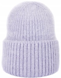 Angorowa ciepła czapka Everyday pastel cz22301-2