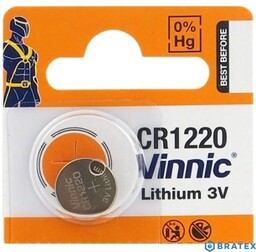 5x bateria litowa Vinnic CR1220