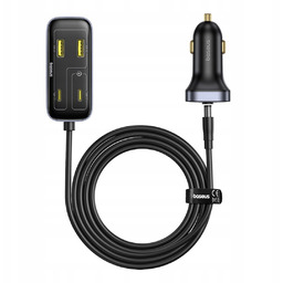 Ładowarka samochodowa z przedłużaczem Usb-a Usb-c 110W 1.5