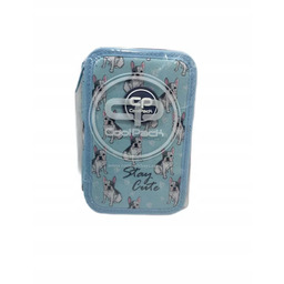 Piórnik Podwójny Jumper 2 Buldogi CoolPack z Wyposażeniem