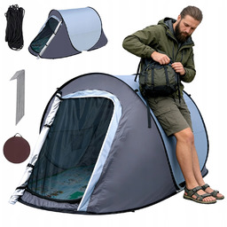 Namiot Turystyczny Automatyczny Samorozkładający Wodoodporny 1-2 Osoby