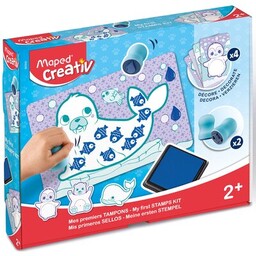 MAPED CREATIV Zestaw kreatywny Stemplowane zwierzątka 907042