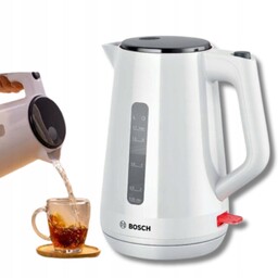 Czajnik elektryczny Biały bezprzewodowy Bosch 2400W