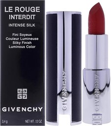 Makijaż marki Givenchy, szminka, Rouge Interdit Int Silk