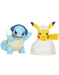 Figurka Pokémon - Pikachu and Squirtle Holiday (Battle