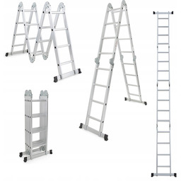 Drabina aluminiowa składana przegubowa wielofunkcyjna 4x4 DWS44 16