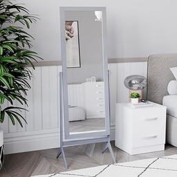 Nishano prostokątne lustro o pełnej długości wolnostojący drewniany