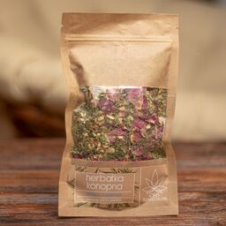 Herbata konopna z melisą