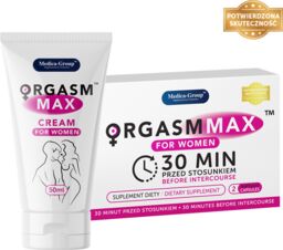 Orgasm Max - 2 kapsułki + CREAM for