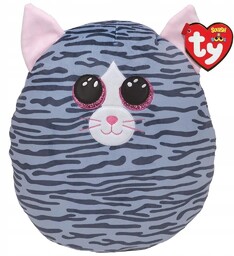 Squish-a-Boos Kiki szary kot 30cm Miś Dla Dziecka