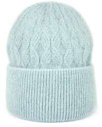 Angorowa ciepła czapka Josephine cz22298-1
