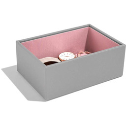 Stackers Organizer na akcesoria S (szaro-różowy) Mini