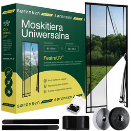 Sorensen| Moskitiera Siatka Magnetyczna Drzwi Balkonowe 80/90/100 x