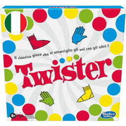 Twister gra imprezowa wielokolorowa dla 2-4 graczy