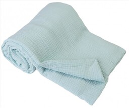 BabyMatex Kocyk dla dziecka Muslin 75/100 miętowy