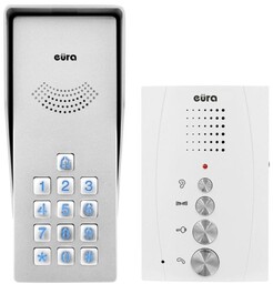 EURA Domofon ADP-38A3 ENTRA, (biały)