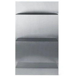 ferm LIVING - Lager Półka Triple Aluminium