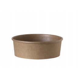 Miski papierowe kraft Potcart Bowl fi149mm 500ml 50