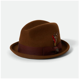 czapka BRIXTON - Gain Fedora Coffee/Chestnut (COFCN) rozmiar:
