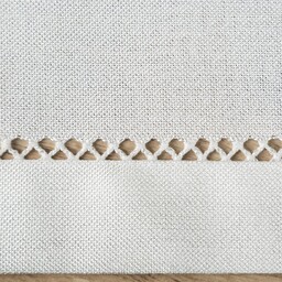 Eurofirany Obrus 30x40 Emily biały podkładka komplet 4