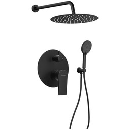 KAI zestaw prysznicowy podtynkowy z baterią podtynkową, obrotowy